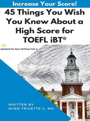 cover image of 45 Things You Wish You Knew About a High Score for TOEFL iBT&#174;